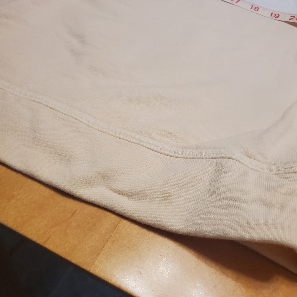 Good condition Peach color tiedye sweater top, womens Large - Picture 7 of 9